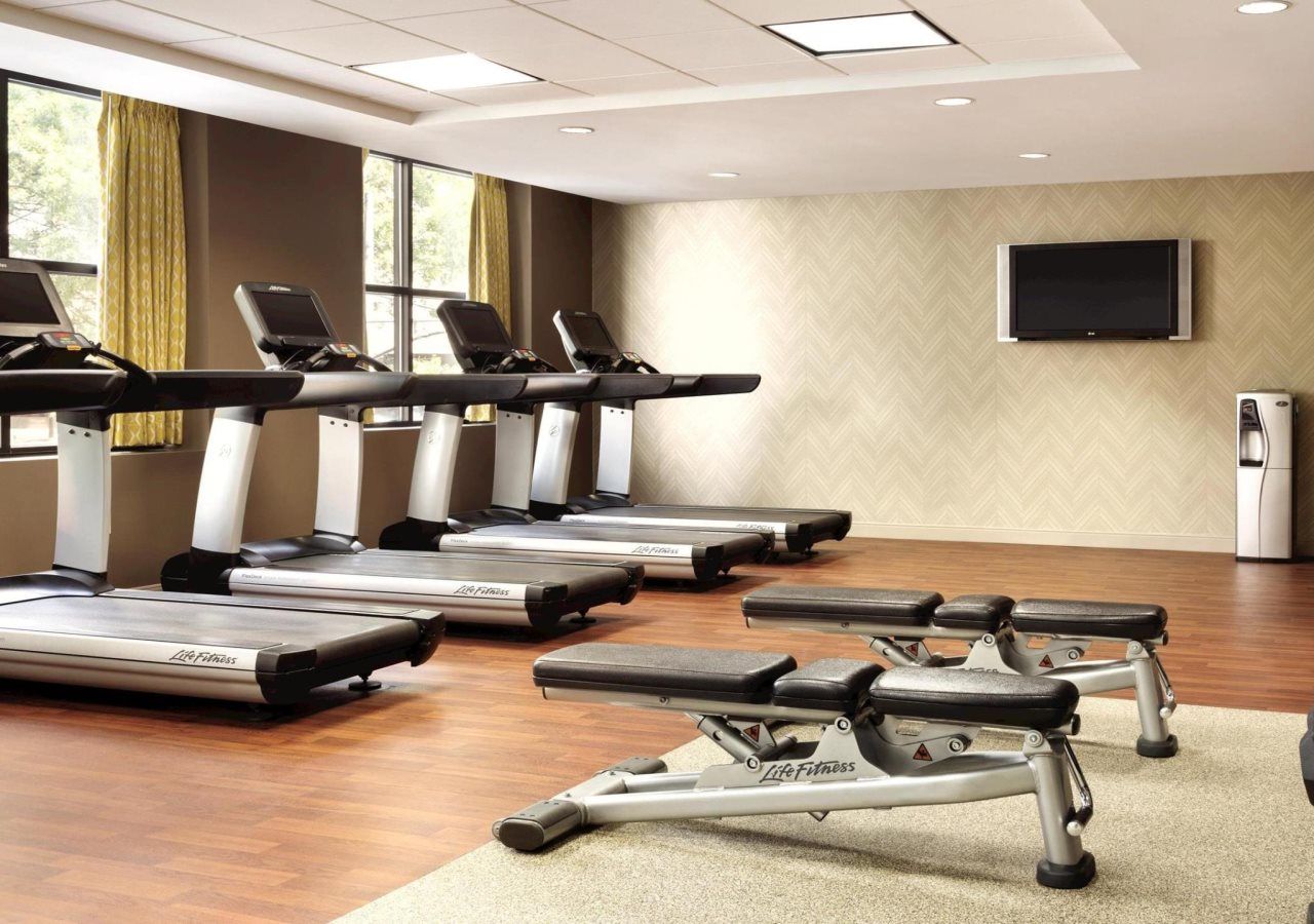 Fitness center at The American Hotel Atlanta Downtown, Tapestry Collection by Hilton