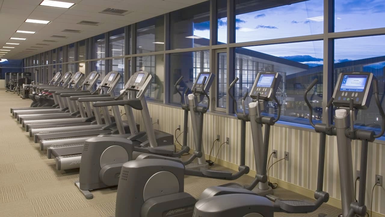 Fitness center at Hyatt Regency Denver at Colorado Convention Center