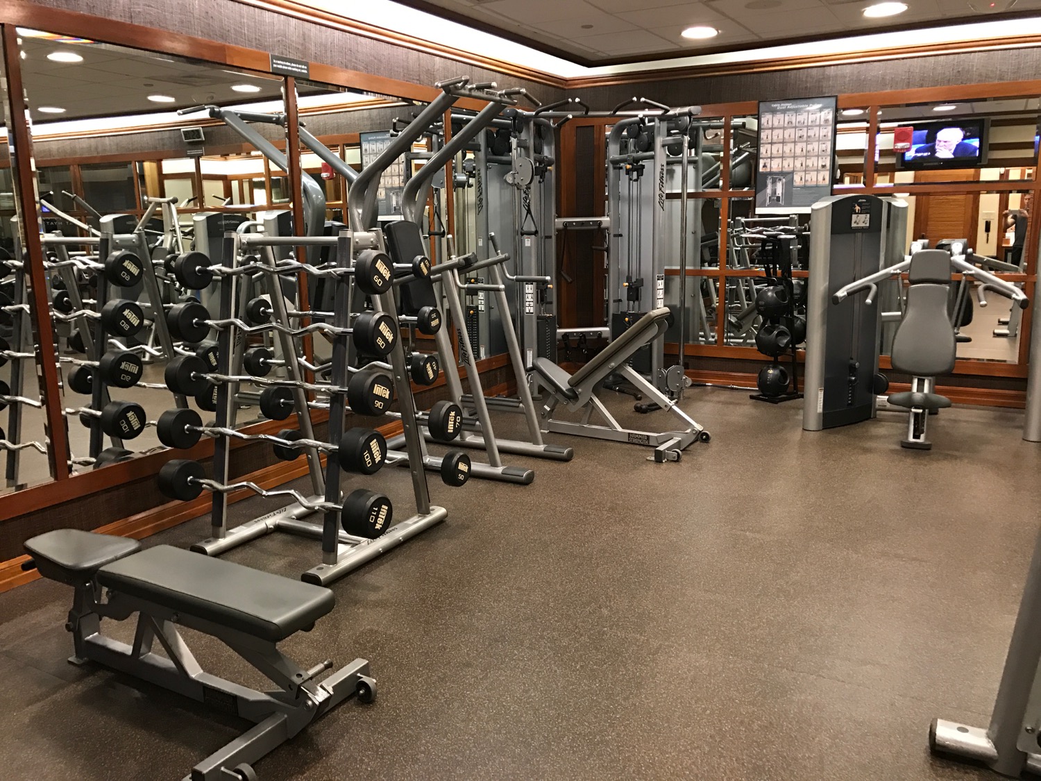 Fitness center at Hyatt Regency Waikiki Beach Resort & Spa