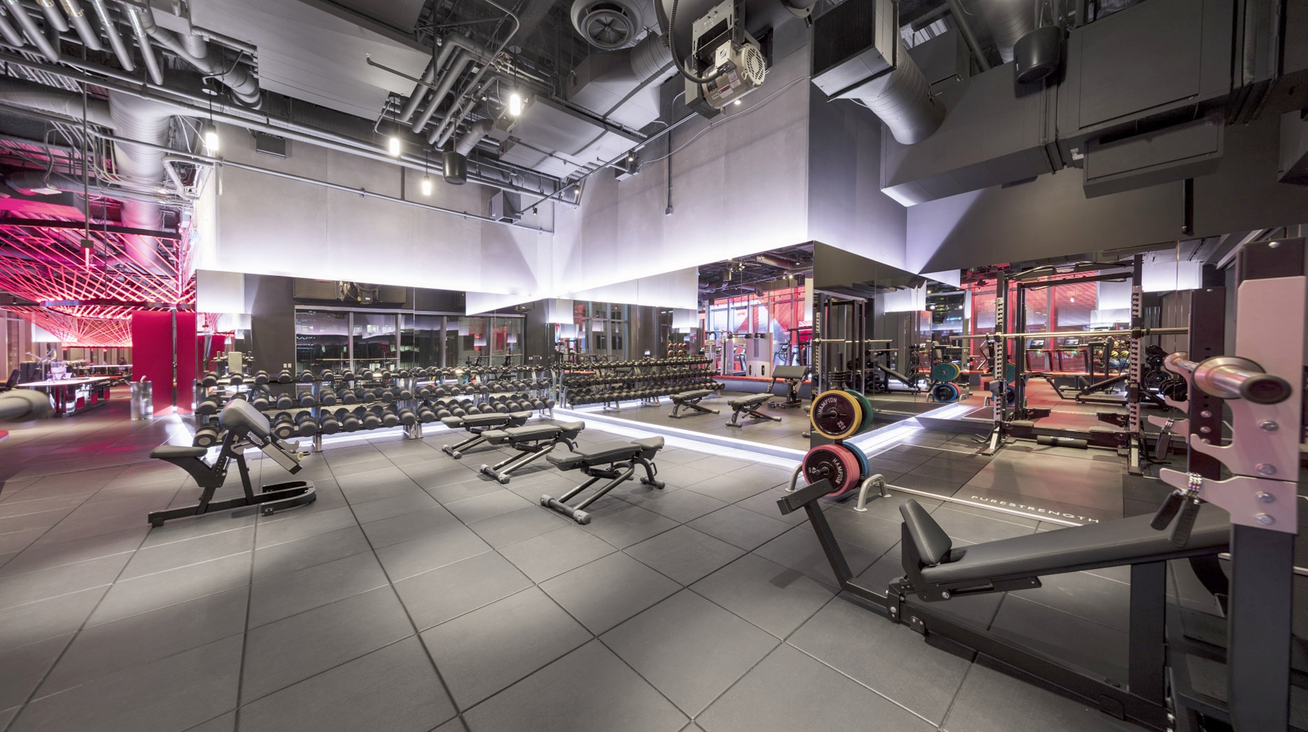 Fitness center at InterContinental Los Angeles Downtown