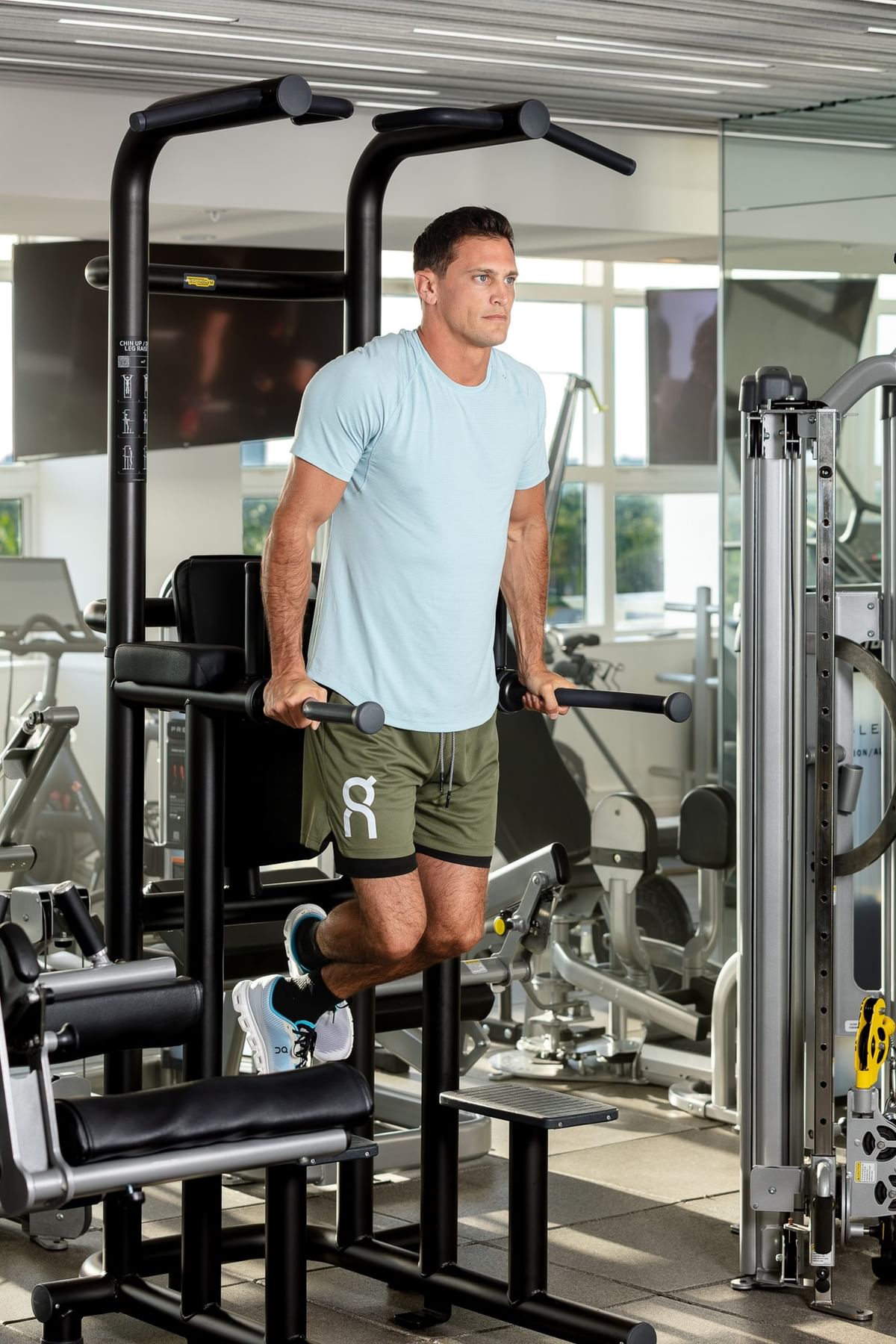 Fitness center at Grand Beach Hotel