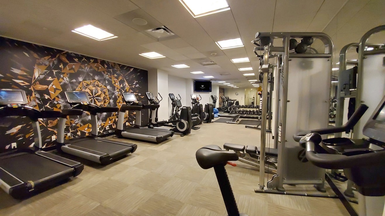 Fitness center at W Minneapolis - The Foshay