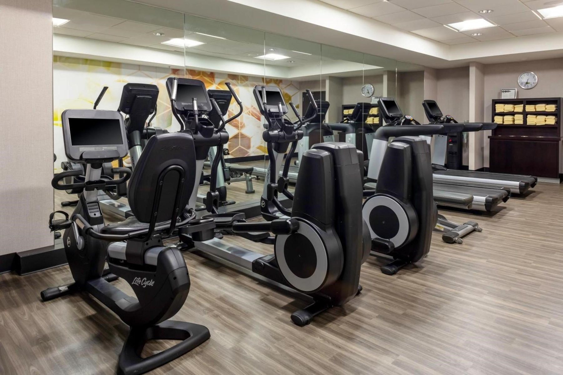 Fitness center at Hyatt Place Dallas/Arlington