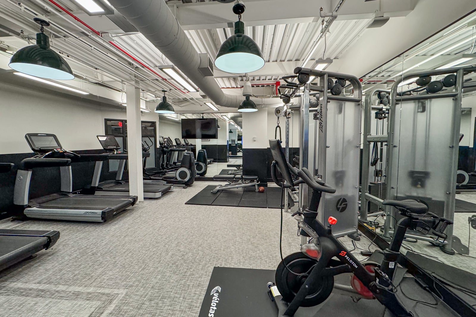Fitness center at Emeline