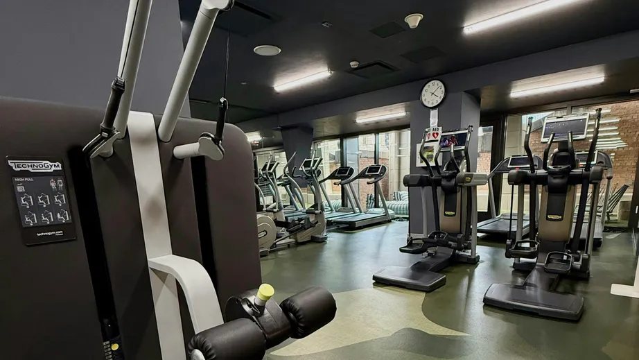 Fitness center at Sports Illustrated Resorts Chicago