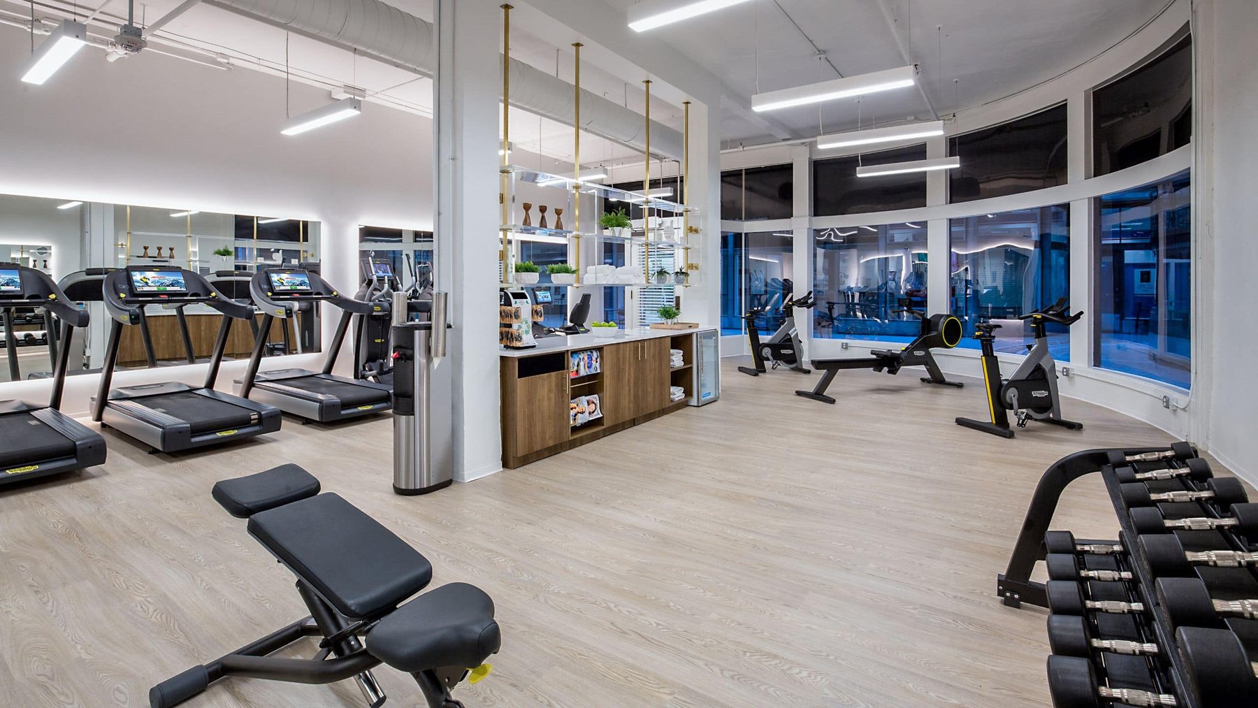 Fitness center at Hyatt Regency Cleveland at The Arcade