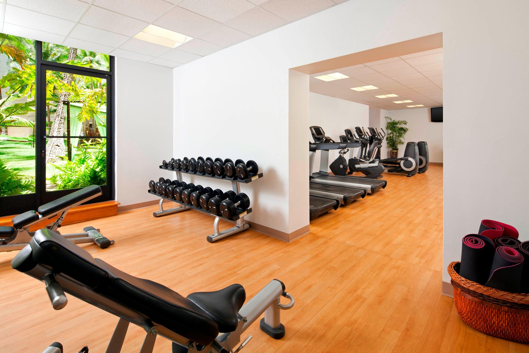 Fitness center at The Royal Hawaiian