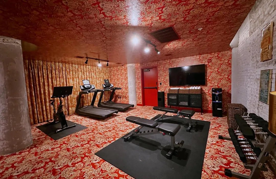 Fitness center at ARRIVE Memphis