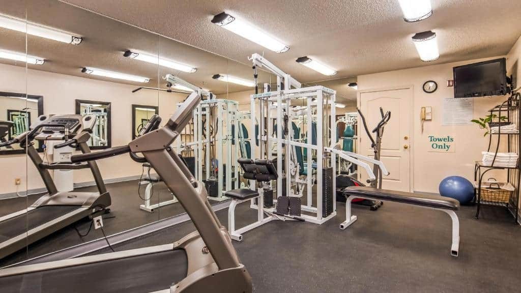 Fitness center at Best Western Superstition Springs Inn