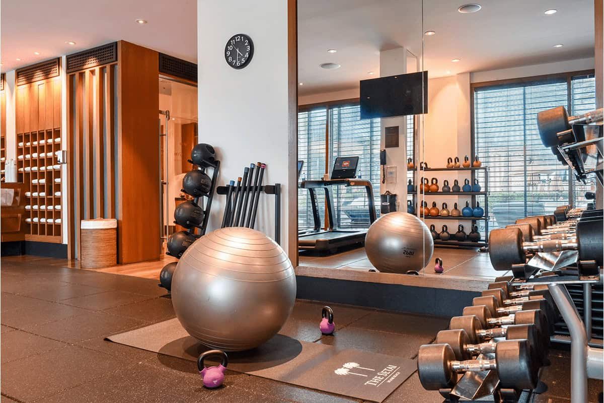 Fitness center at The Setai, Miami Beach