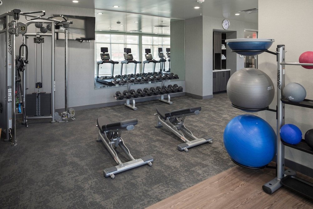 Fitness center at Fairfield by Marriott Inn & Suites Oklahoma City Downtown