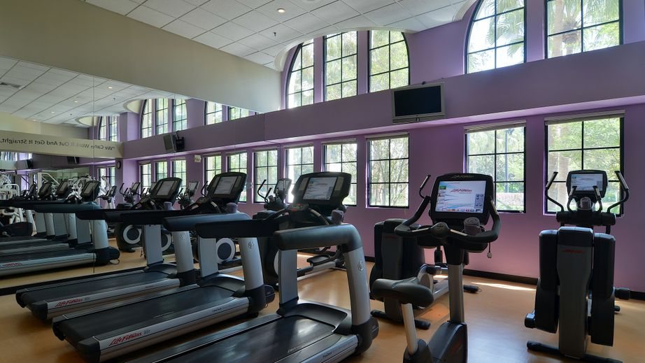 Fitness center at Universal's Hard Rock Hotel