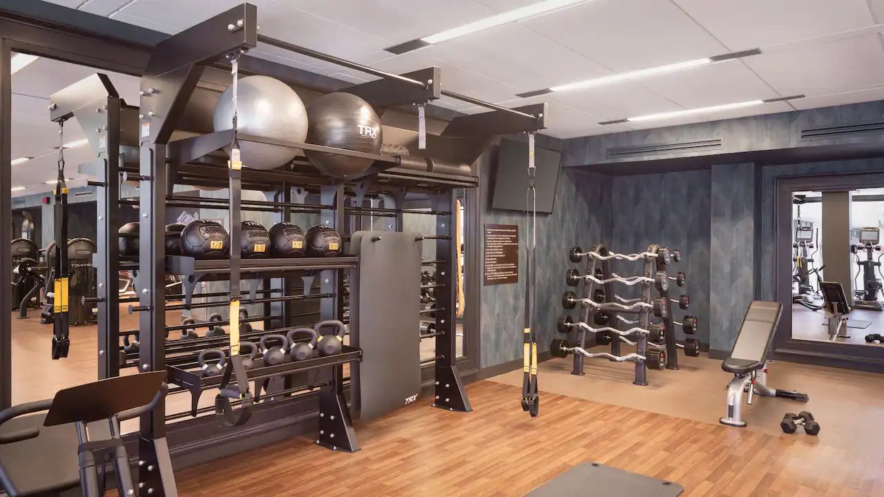 Fitness center at Hyatt Regency Phoenix