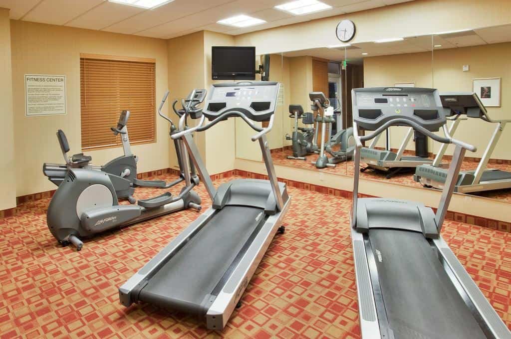 Fitness center at Holiday Inn Express Hotel & Suites Sacramento Airport Natomas by IHG