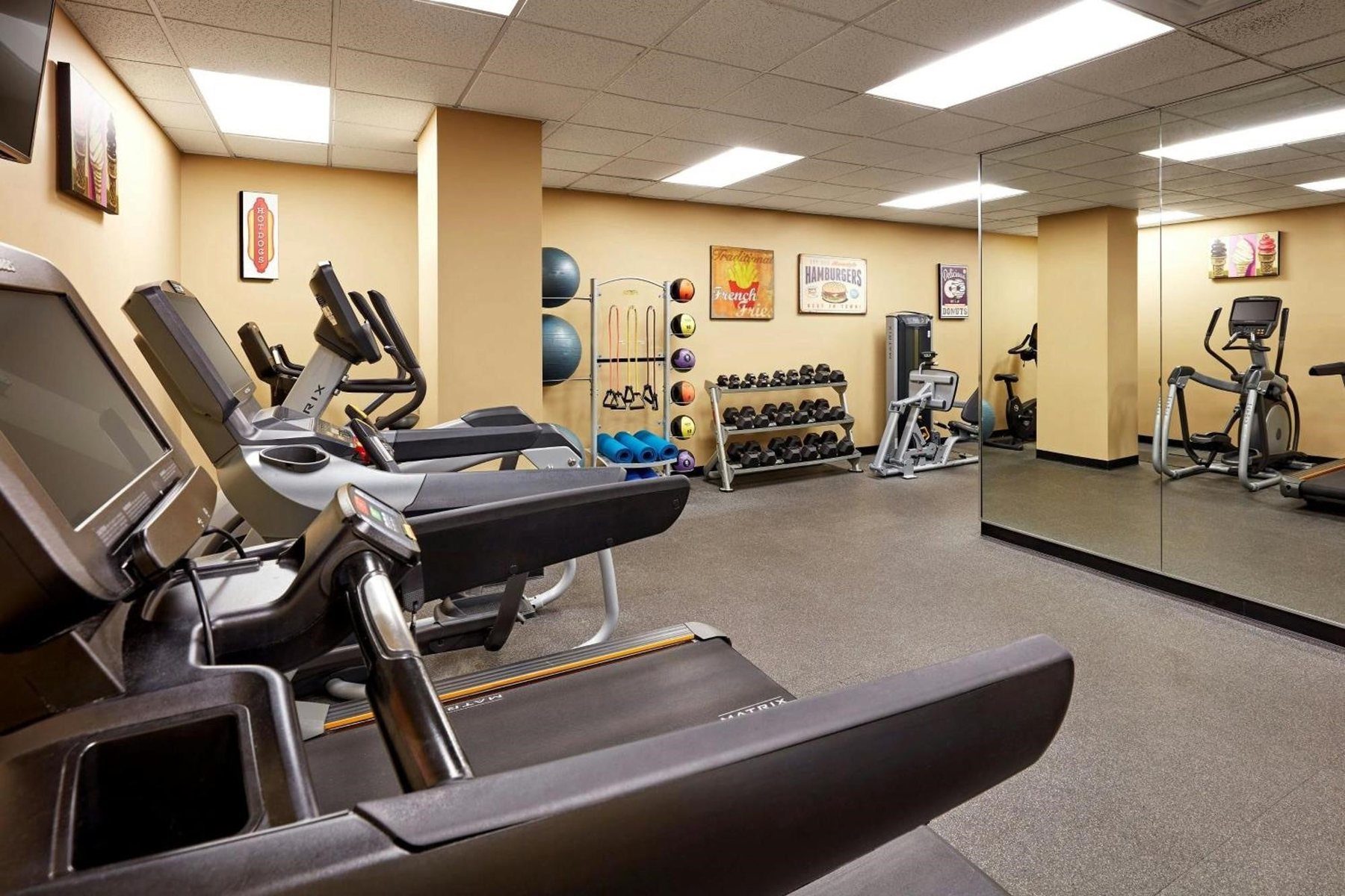 Fitness center at The Citizen Hotel, Autograph Collection
