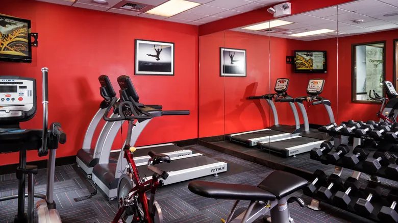 Fitness center at Staypineapple, The Maxwell Hotel