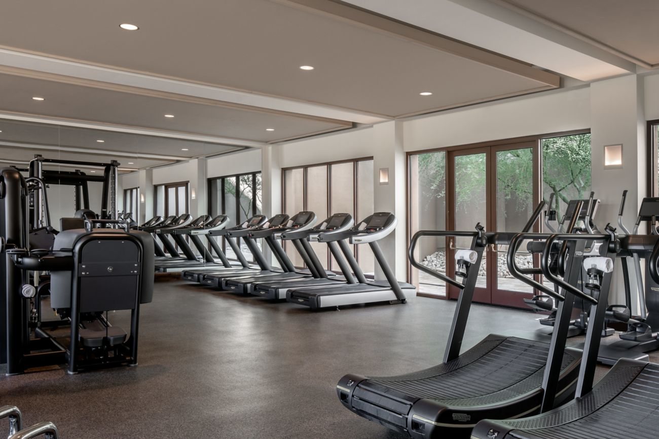Fitness center at The Ritz-Carlton, Dove Mountain