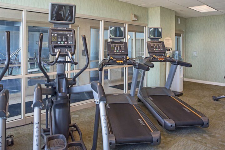 Fitness center at SpringHill Suites Virginia Beach Oceanfront