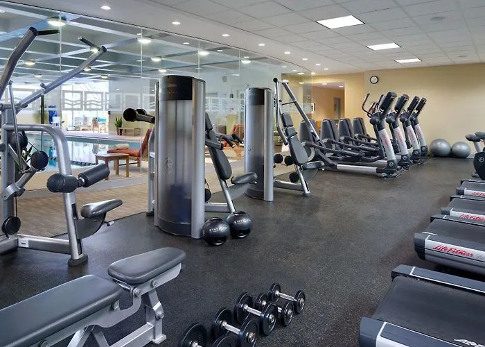 Fitness center at Hyatt Regency Boston